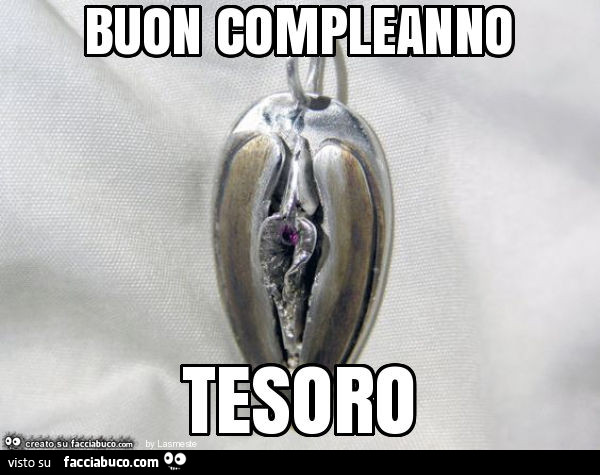 Buon Compleanno Tesoro Facciabuco Com