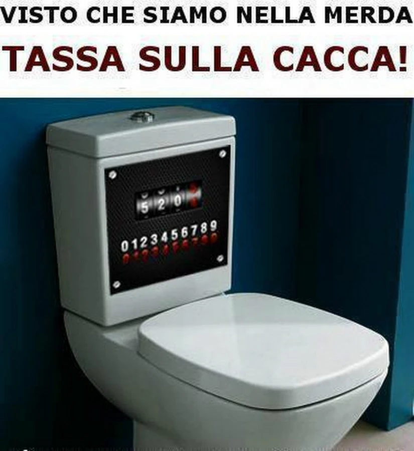 Visto che siamo nella merda tassa sulla cacca