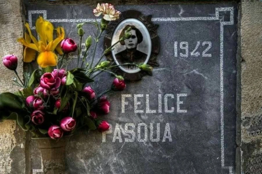 Lapide 1942. Felice Pasqua