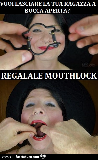 Vuoi lasciare la tua ragazza a bocca aperta? Regalale mouthlock