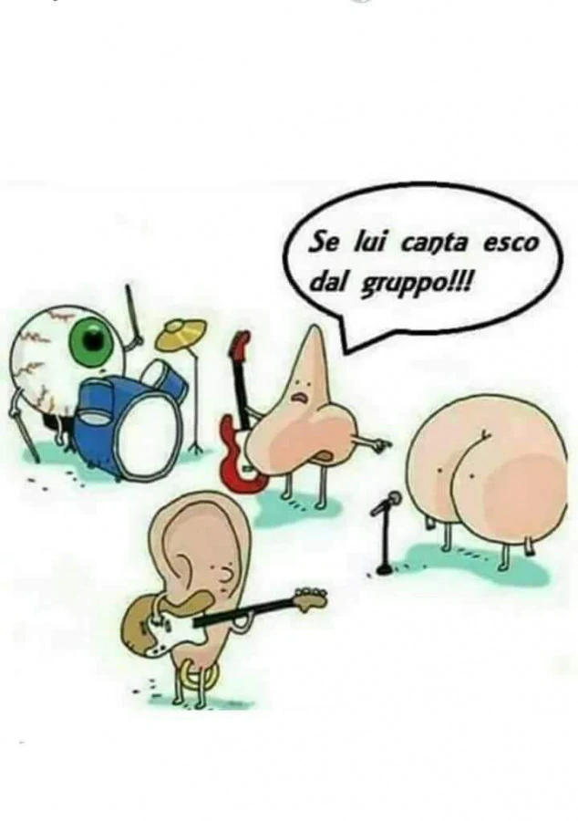 Se lui canta esco dal gruppo