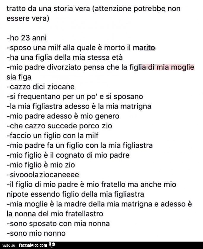 Tratto da una storia vera. Attenzione potrebbe non essere vera. Ho 23 anni sposo una milf alla quale è morto il marito, ha una figlia della mia stessa età