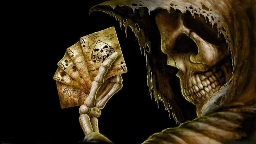La morte gioca a poker