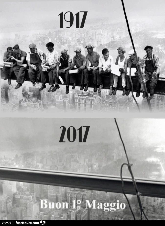 1917. 2017. Buon 1° Maggio