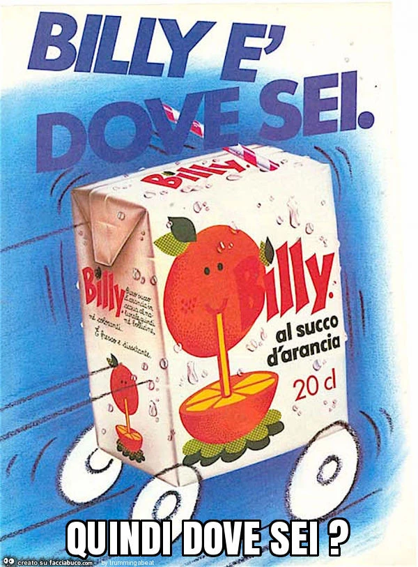 Quindi dove sei?