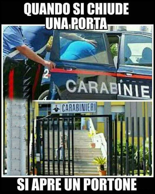 Quando si chiude una porta, si apre un portone