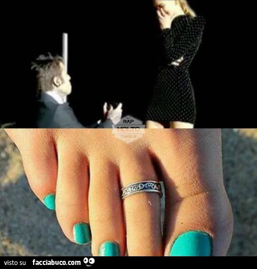 Fedez fa la dichiarazione alla Ferragni. Anello al piede