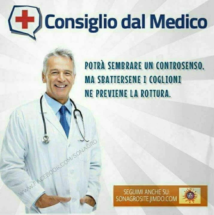 Consiglio dal medico. Potrà sembrare un controsenso ma sbattersene i coglioni ne previene la rottura