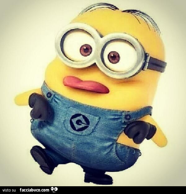 Minion fa la linguaccia