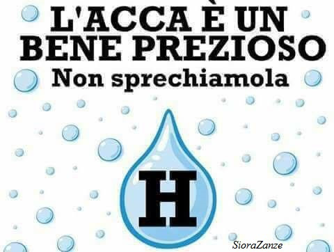 L Acca E Un Bene Prezioso Non Sprechiamola Facciabuco Com