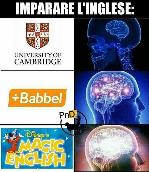 Imparare l'inglese: university of cambridge. Babbel. Disney's magic english